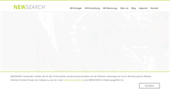 Desktop Screenshot of newsearch.de
